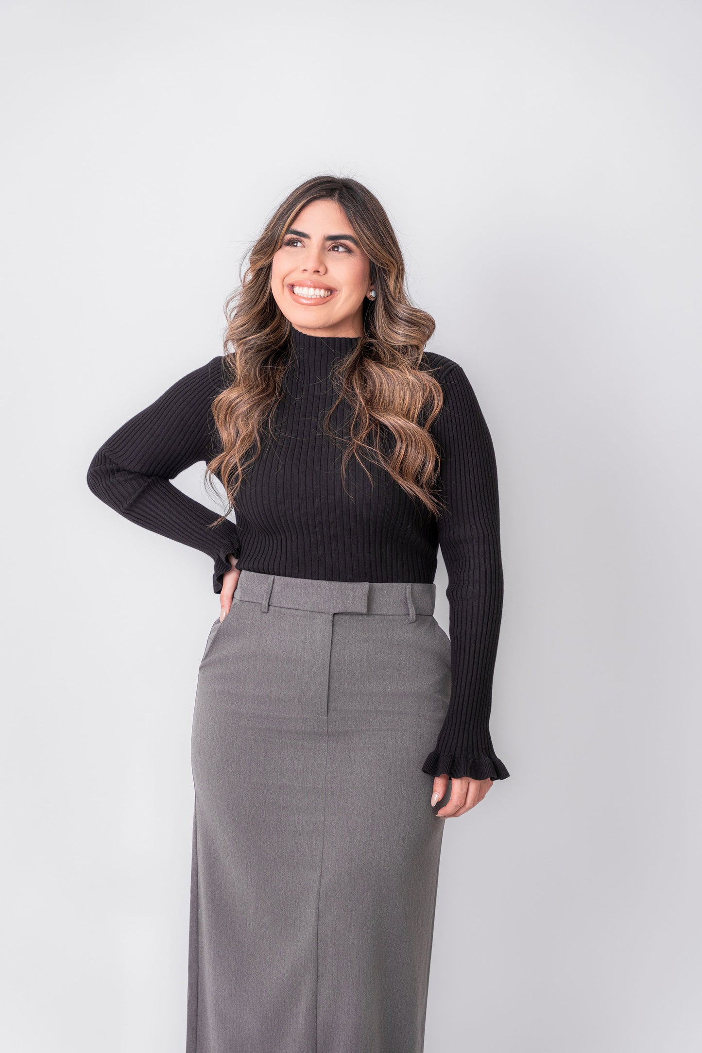High Neck Blouse 2