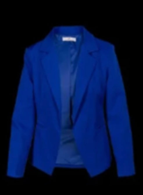 Royal Blue Tailored Blazer