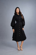 Dawn Puff Sleeve Midi Dress 2