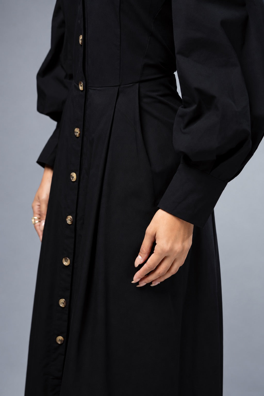 Dawn Puff Sleeve Midi Dress 3