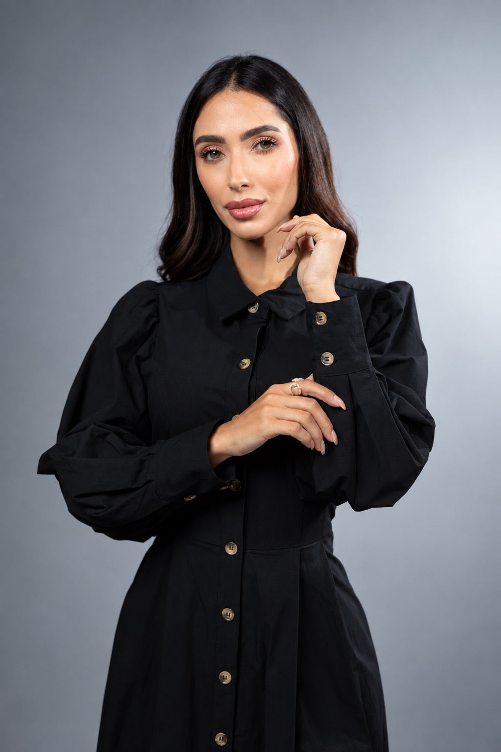 Dawn Puff Sleeve Midi Dress 4