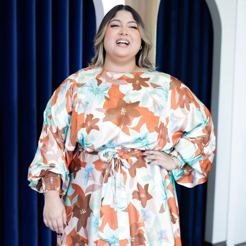 Floral Bloom Midi Dress 2