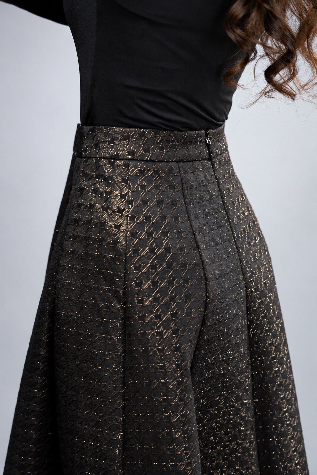 Glory Metallic Circle Skirt 4