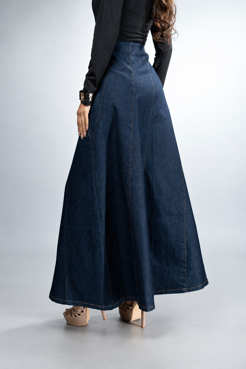 Journey Denim Ankle Skirt 2