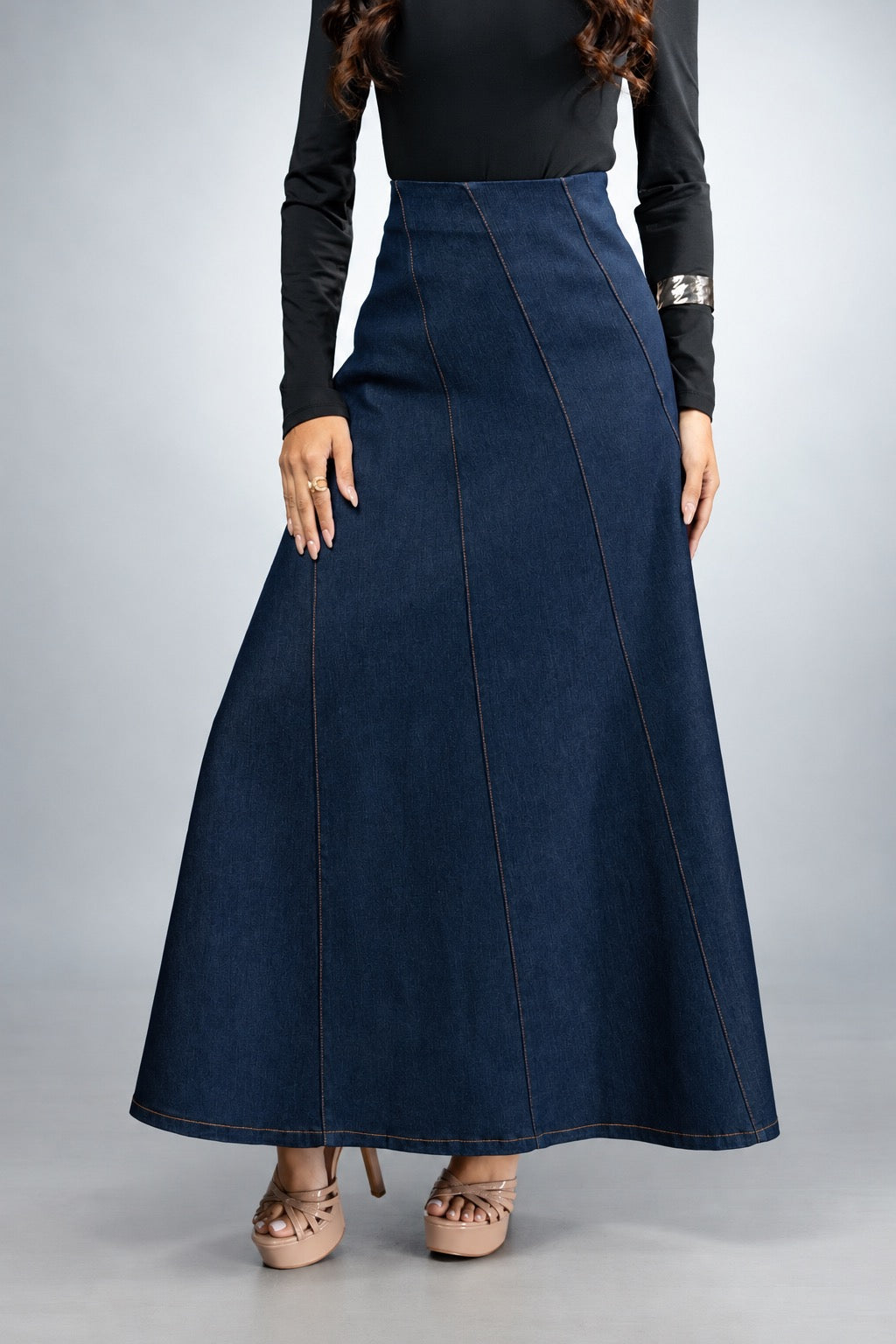 Journey Denim Ankle Skirt 3