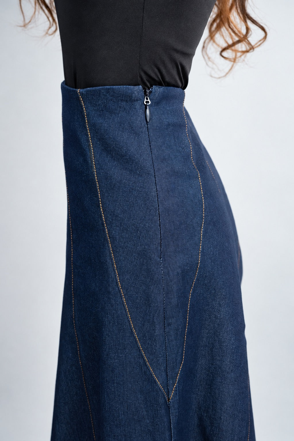 Journey Denim Ankle Skirt 4