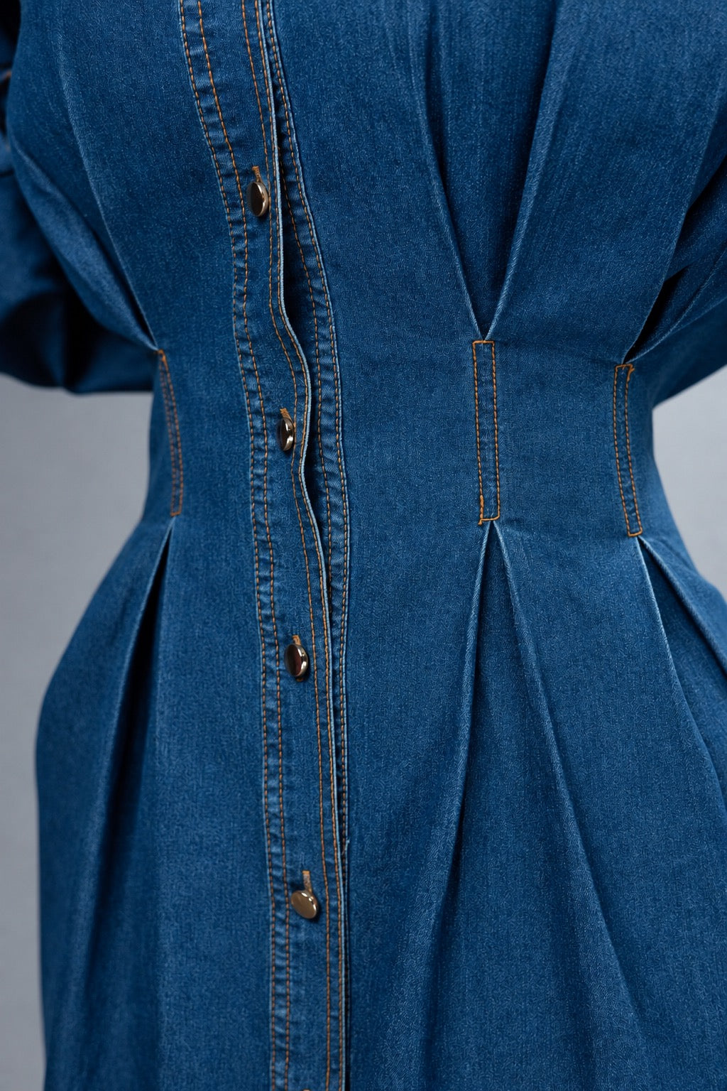 Renewed Denim Shirt Dress 3