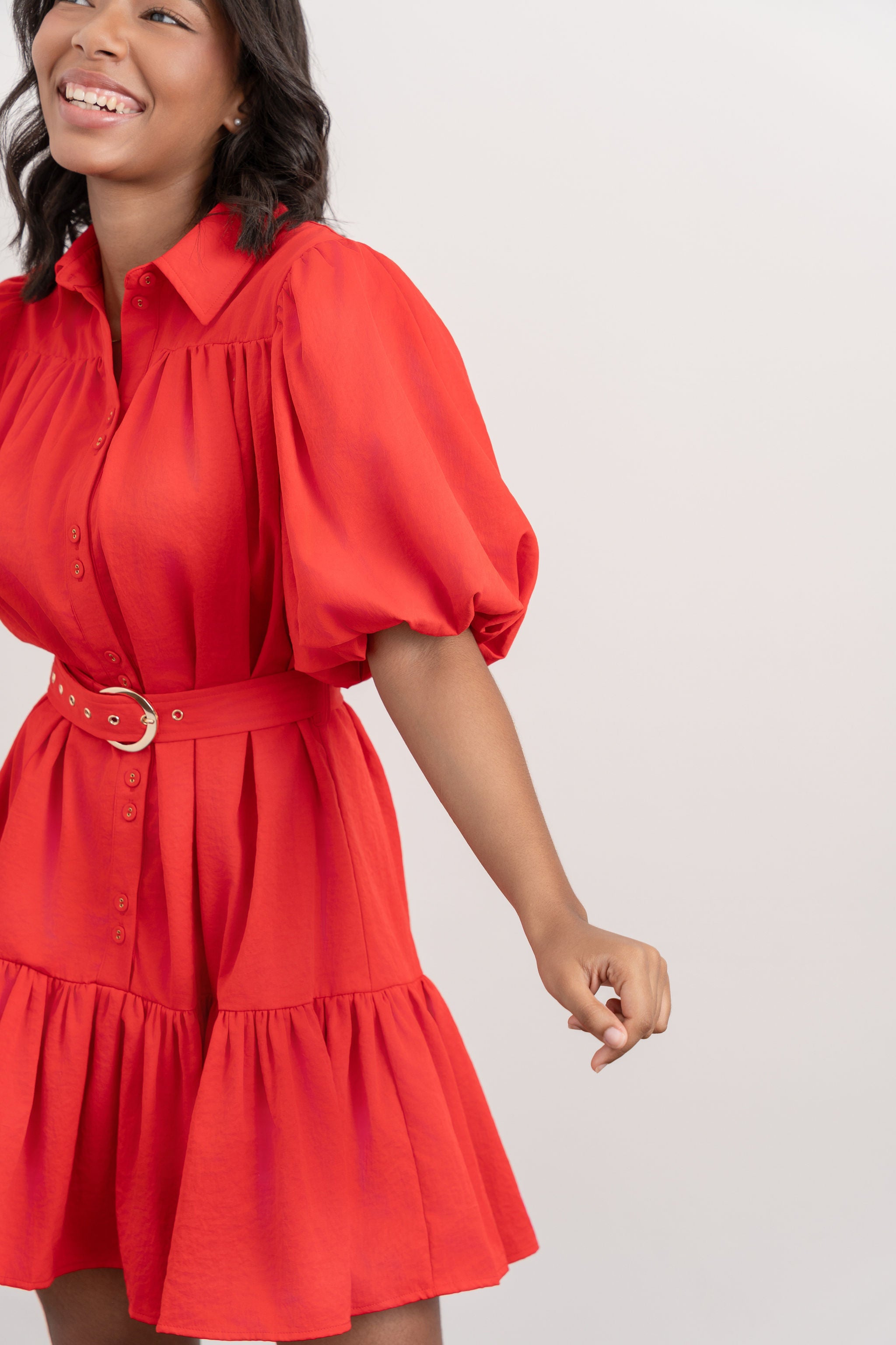 StatementTieredShortDress1