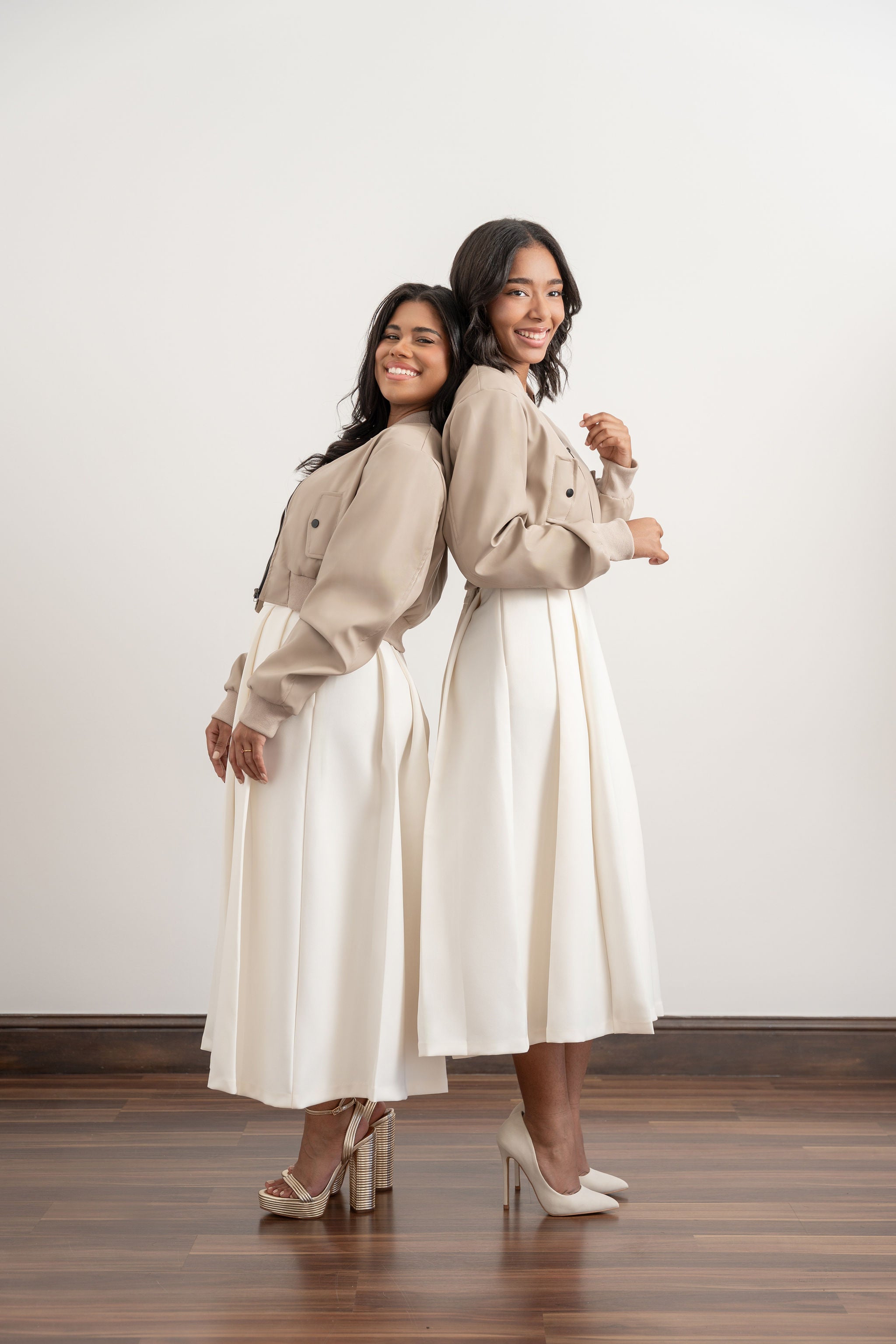 StructuredMidiSkirtWithPleatsGroup12