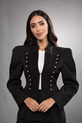 Structured Honor Blazer - Negro 1