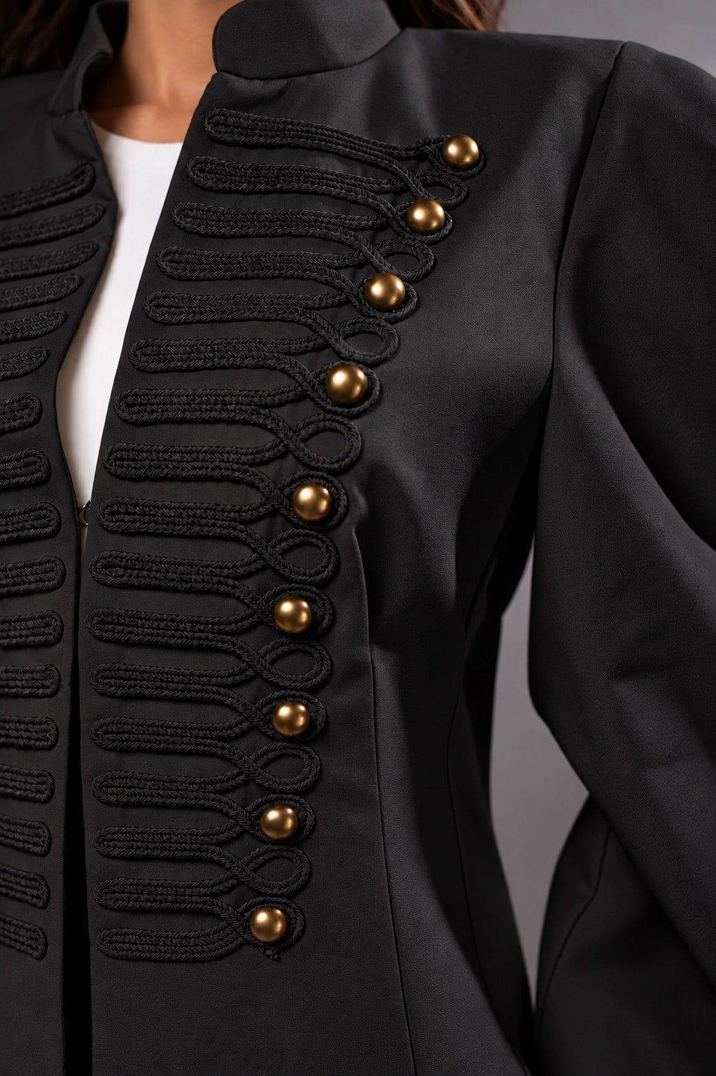 Structured Honor Blazer - Negro 2