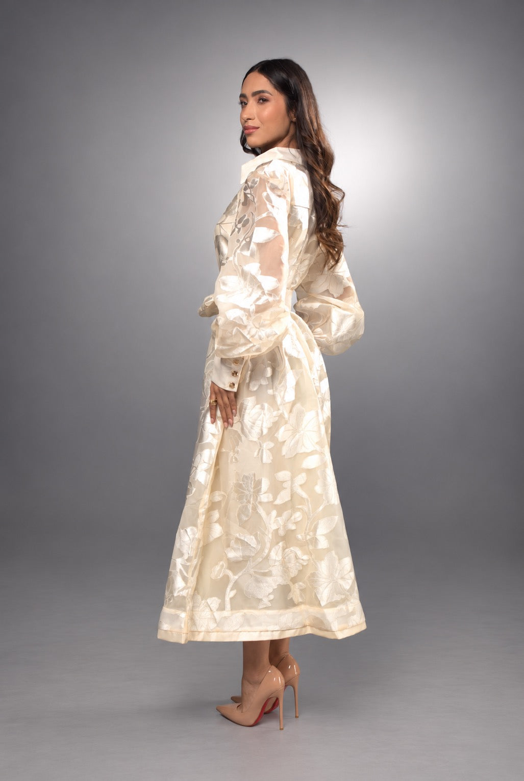Treasure Jacquard Shirt Dress 2