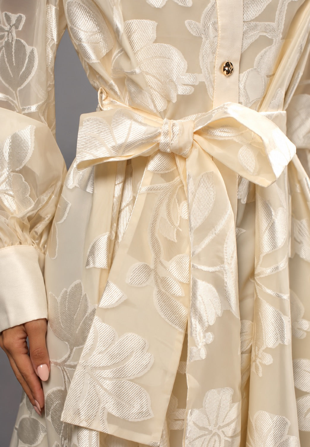 Treasure Jacquard Shirt Dress 3