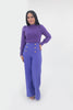 Button Pant Royal Blue